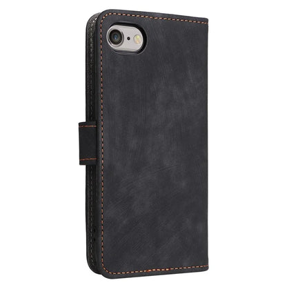 For iPhone 6 / 6s / 7 / 8 / SE (2020) / SE (2022) Case RFID Blocking Wallet Phone Cover with Strap