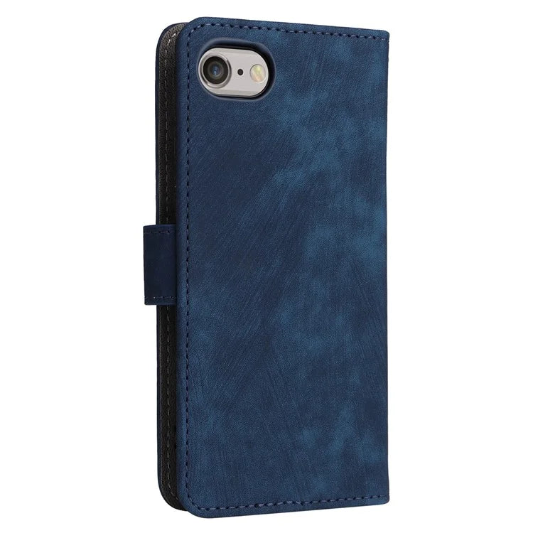 For iPhone 6 / 6s / 7 / 8 / SE (2020) / SE (2022) Case RFID Blocking Wallet Phone Cover with Strap