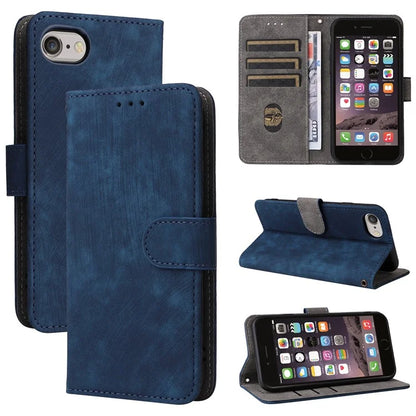 For iPhone 6 / 6s / 7 / 8 / SE (2020) / SE (2022) Case RFID Blocking Wallet Phone Cover with Strap