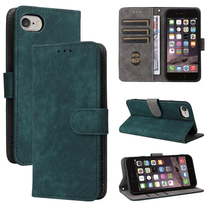 For iPhone 6 / 6s / 7 / 8 / SE (2020) / SE (2022) Case RFID Blocking Wallet Phone Cover with Strap