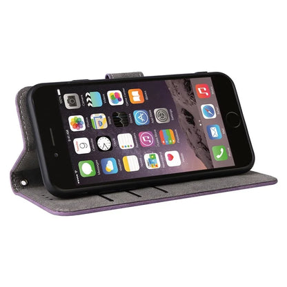 For iPhone 6 / 6s / 7 / 8 / SE (2020) / SE (2022) Case RFID Blocking Wallet Phone Cover with Strap