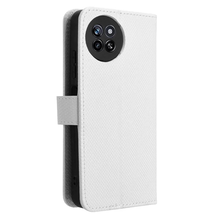 For Transsion itel S23 S665L Case PU Leather Stand Magnetic Closure Phone Cover