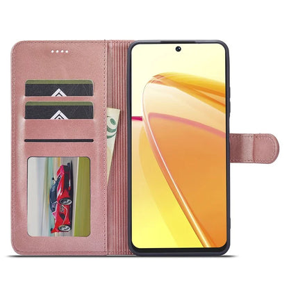 LC.IMEEKE For Realme C55 Leather Case Stand Wallet Phone Cover