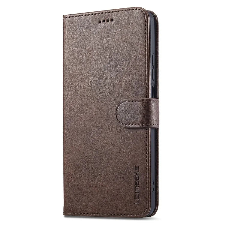LC.IMEEKE For Realme C55 Leather Case Stand Wallet Phone Cover