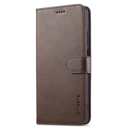 LC.IMEEKE For Realme C55 Leather Case Stand Wallet Phone Cover