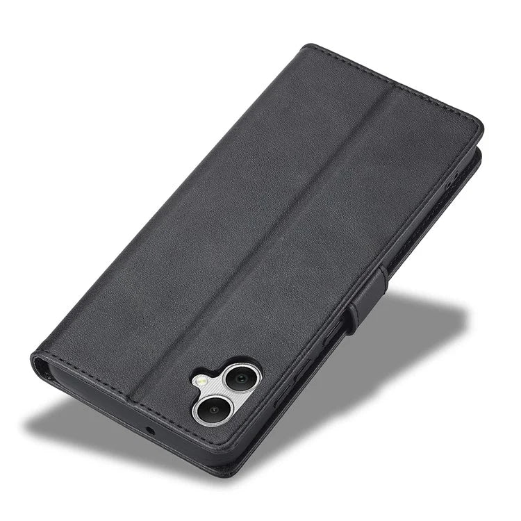 LC.IMEEKE For Samsung Galaxy A05 4G Case Calf Texture Phone Leather Cover
