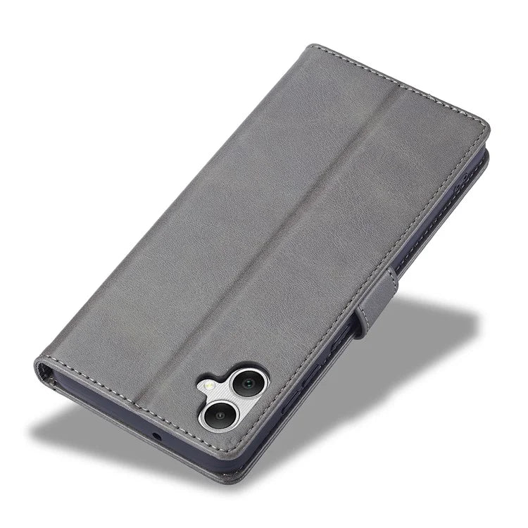 LC.IMEEKE For Samsung Galaxy A05 4G Case Calf Texture Phone Leather Cover