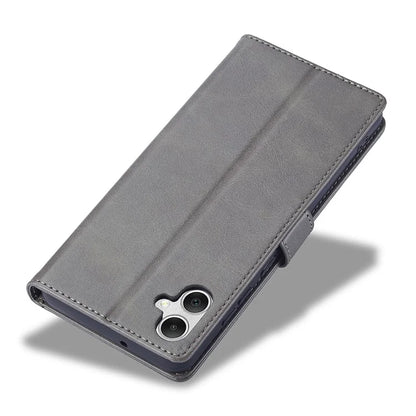 LC.IMEEKE For Samsung Galaxy A05 4G Case Calf Texture Phone Leather Cover