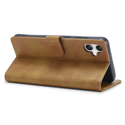 LC.IMEEKE For Samsung Galaxy A05 4G Case Calf Texture Phone Leather Cover