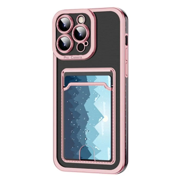 For iPhone 14 Pro Case Soft TPU Anti-scratch Electroplating Phone Cover