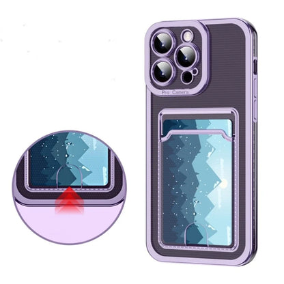 For iPhone 15 Pro Case Soft TPU Scratch-resistant Electroplating Phone Back Shell