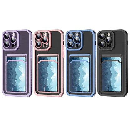 For iPhone 15 Pro Case Soft TPU Scratch-resistant Electroplating Phone Back Shell