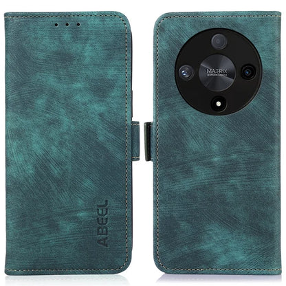 ABEEL For Honor X9b 5G / Magic6 Lite 5G Case Side Magnetic Clasp Leather Phone Cover