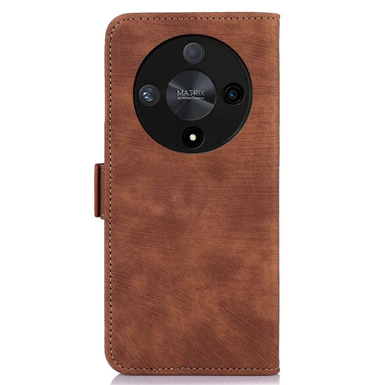 ABEEL For Honor X9b 5G / Magic6 Lite 5G Case Side Magnetic Clasp Leather Phone Cover