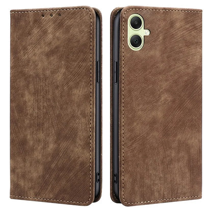For Samsung Galaxy A05 4G Case Anti-Scratch Phone Shell RFID Blocking Wallet Leather Cell Phone Cover