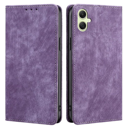 For Samsung Galaxy A05 4G Case Anti-Scratch Phone Shell RFID Blocking Wallet Leather Cell Phone Cover