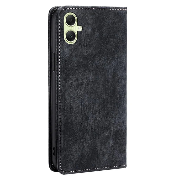 For Samsung Galaxy A05 4G Case Anti-Scratch Phone Shell RFID Blocking Wallet Leather Cell Phone Cover