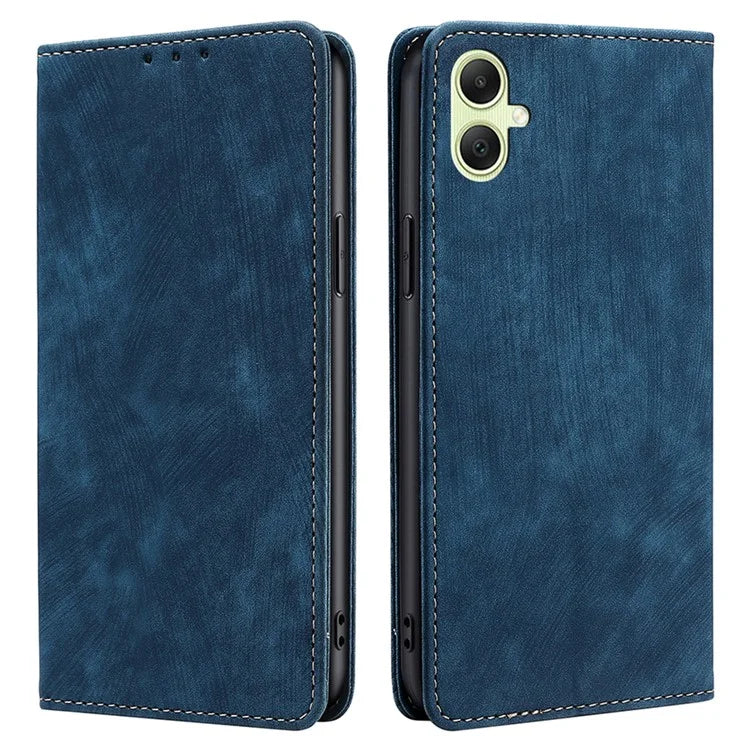 For Samsung Galaxy A05 4G Case Anti-Scratch Phone Shell RFID Blocking Wallet Leather Cell Phone Cover