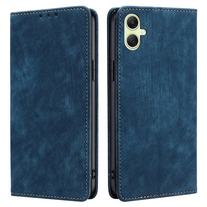 For Samsung Galaxy A05 4G Case Anti-Scratch Phone Shell RFID Blocking Wallet Leather Cell Phone Cover