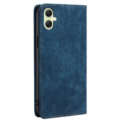For Samsung Galaxy A05 4G Case Anti-Scratch Phone Shell RFID Blocking Wallet Leather Cell Phone Cover