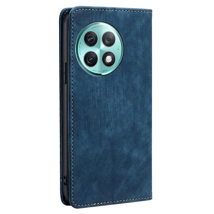 For OnePlus Ace 2 Pro 5G Case PU Leather Wallet Phone Shell RFID Blocking Mobile Phone Cover