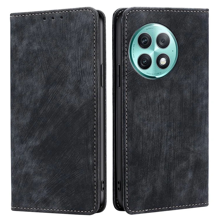 For OnePlus Ace 2 Pro 5G Case PU Leather Wallet Phone Shell RFID Blocking Mobile Phone Cover