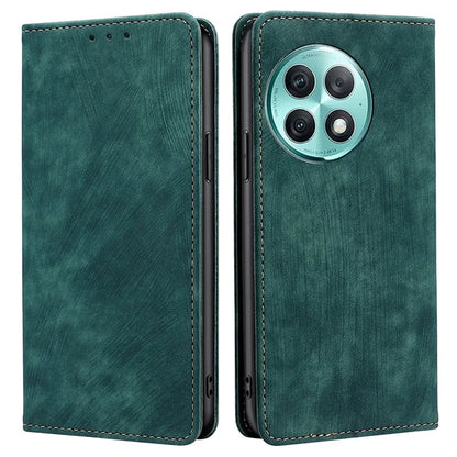 For OnePlus Ace 2 Pro 5G Case PU Leather Wallet Phone Shell RFID Blocking Mobile Phone Cover