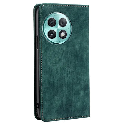 For OnePlus Ace 2 Pro 5G Case PU Leather Wallet Phone Shell RFID Blocking Mobile Phone Cover