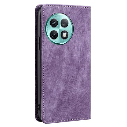 For OnePlus Ace 2 Pro 5G Case PU Leather Wallet Phone Shell RFID Blocking Mobile Phone Cover