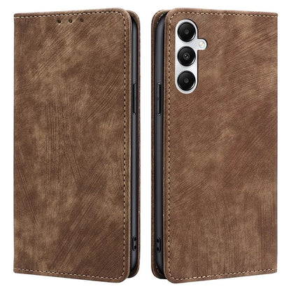 For Samsung Galaxy A05s 4G Case PU Leather RFID Blocking Wallet Anti-Scratch Phone Cover