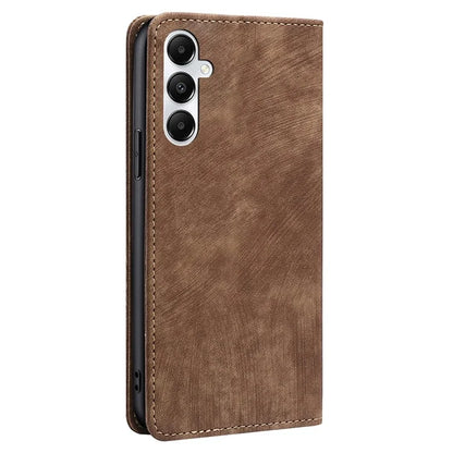 For Samsung Galaxy A05s 4G Case PU Leather RFID Blocking Wallet Anti-Scratch Phone Cover