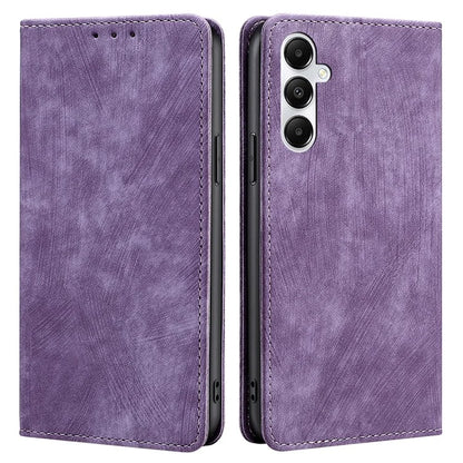 For Samsung Galaxy A05s 4G Case PU Leather RFID Blocking Wallet Anti-Scratch Phone Cover