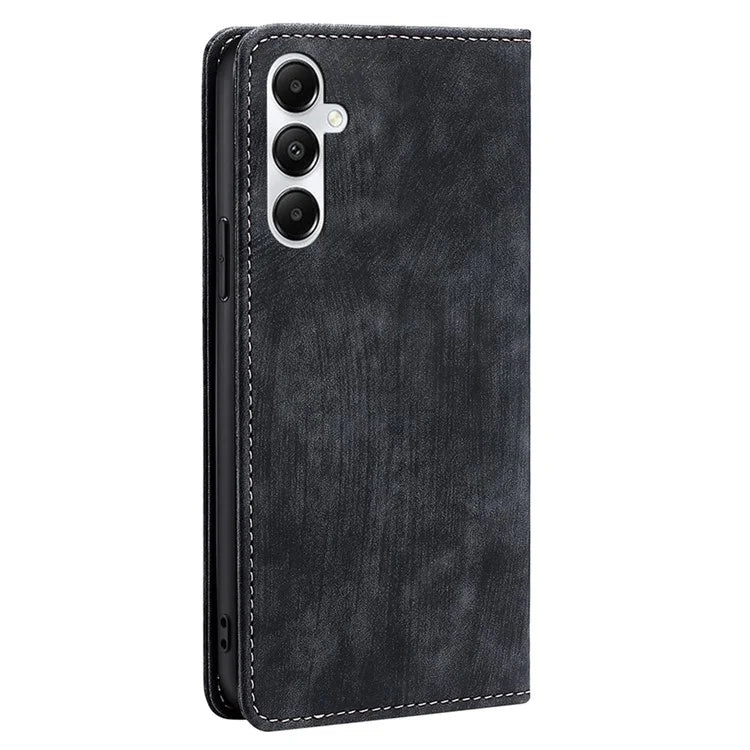 For Samsung Galaxy A05s 4G Case PU Leather RFID Blocking Wallet Anti-Scratch Phone Cover