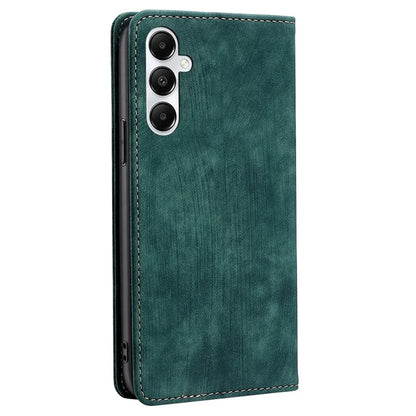 For Samsung Galaxy A05s 4G Case PU Leather RFID Blocking Wallet Anti-Scratch Phone Cover