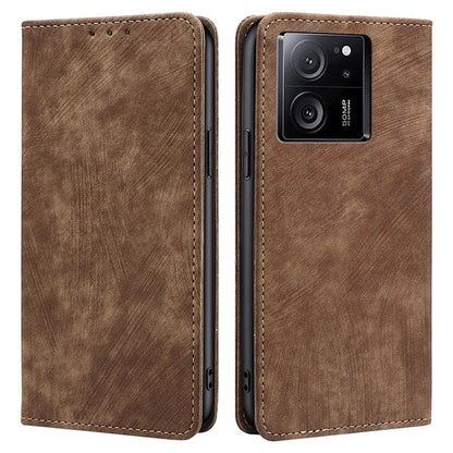 For Xiaomi Redmi K60 Ultra / 13T / 13T Pro Case RFID Blocking Phone Cover with Wallet Stand