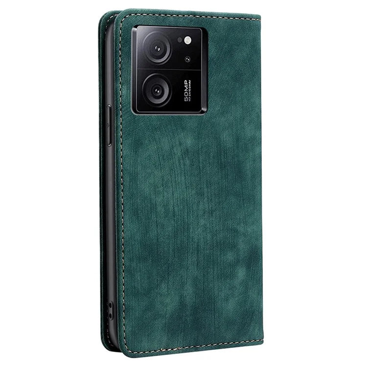 For Xiaomi Redmi K60 Ultra / 13T / 13T Pro Case RFID Blocking Phone Cover with Wallet Stand