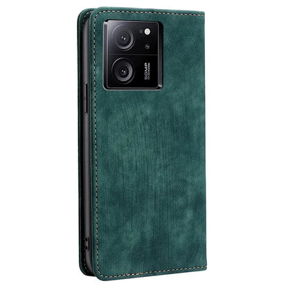 For Xiaomi Redmi K60 Ultra / 13T / 13T Pro Case RFID Blocking Phone Cover with Wallet Stand