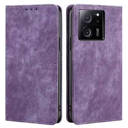 For Xiaomi Redmi K60 Ultra / 13T / 13T Pro Case RFID Blocking Phone Cover with Wallet Stand