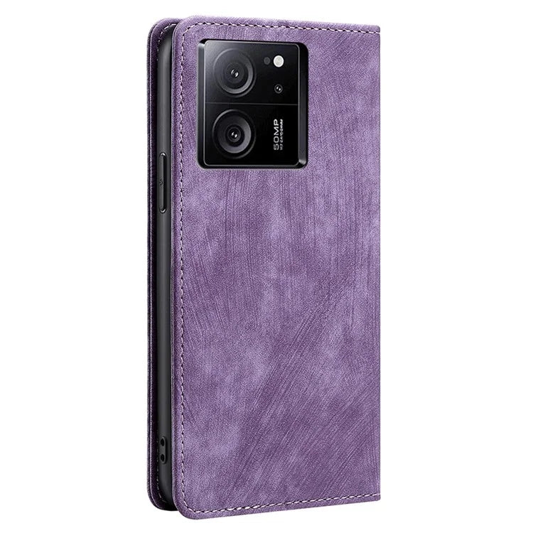 For Xiaomi Redmi K60 Ultra / 13T / 13T Pro Case RFID Blocking Phone Cover with Wallet Stand