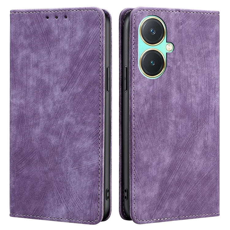 RFID Blocking Leather Cover for vivo Y27 4G Case Wallet Stand Shell