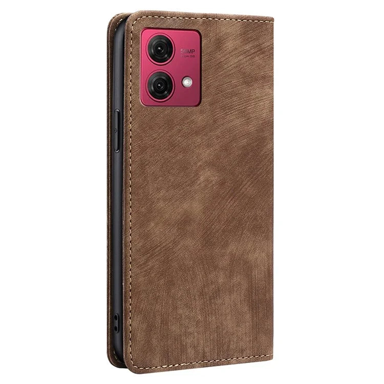 For Motorola Moto G84 5G Case PU Leather RFID Blocking Wallet Phone Cover