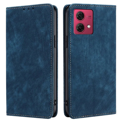For Motorola Moto G84 5G Case PU Leather RFID Blocking Wallet Phone Cover