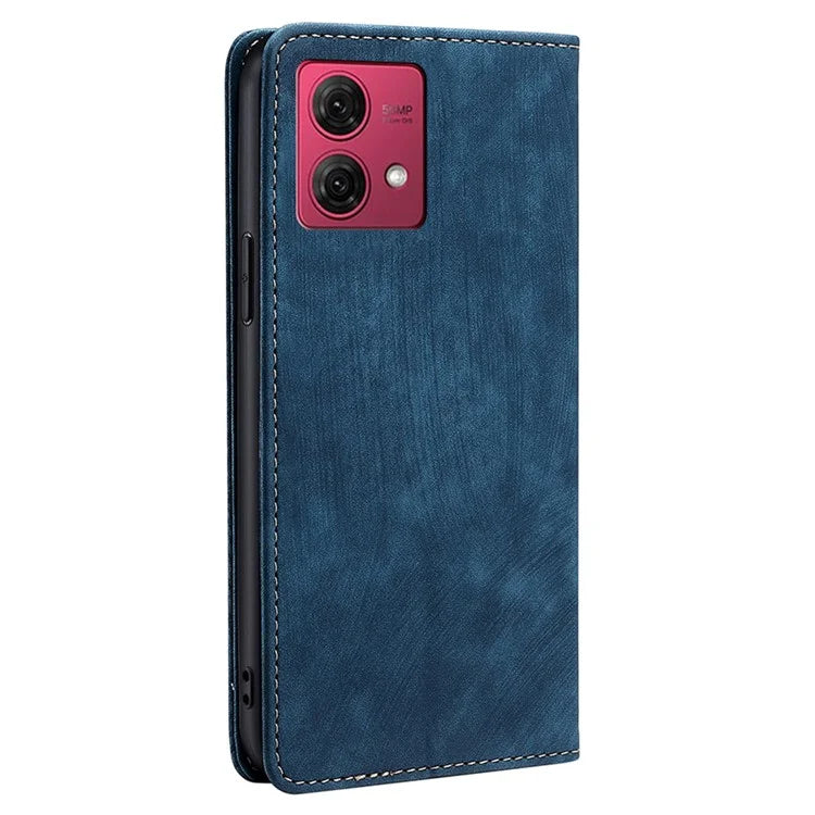 For Motorola Moto G84 5G Case PU Leather RFID Blocking Wallet Phone Cover
