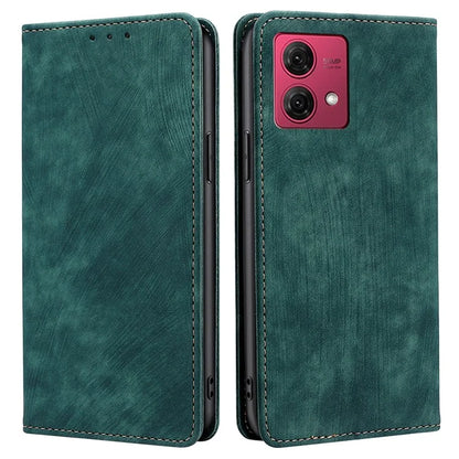 For Motorola Moto G84 5G Case PU Leather RFID Blocking Wallet Phone Cover