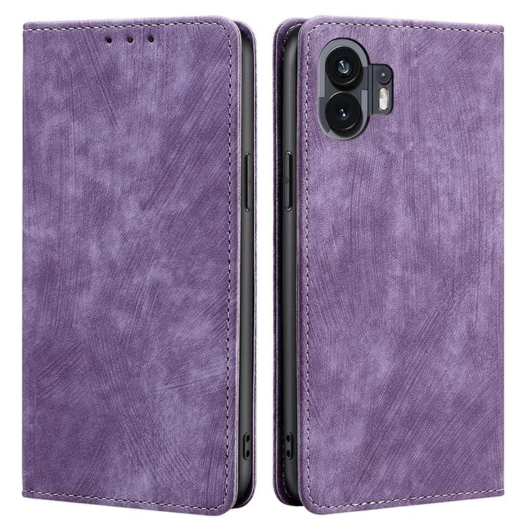 For Nothing Phone (2) Case RFID Blocking Leather Phone Wallet Cover