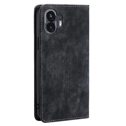For Nothing Phone (2) Case RFID Blocking Leather Phone Wallet Cover