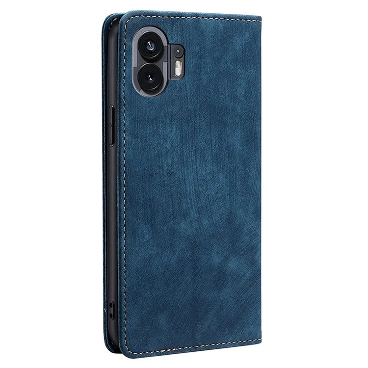 For Nothing Phone (2) Case RFID Blocking Leather Phone Wallet Cover