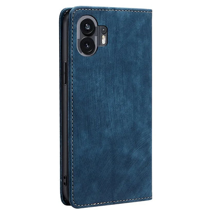 For Nothing Phone (2) Case RFID Blocking Leather Phone Wallet Cover