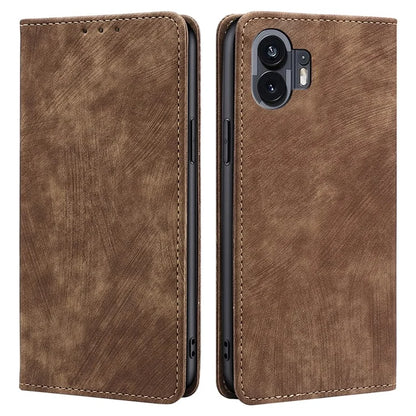 For Nothing Phone (2) Case RFID Blocking Leather Phone Wallet Cover