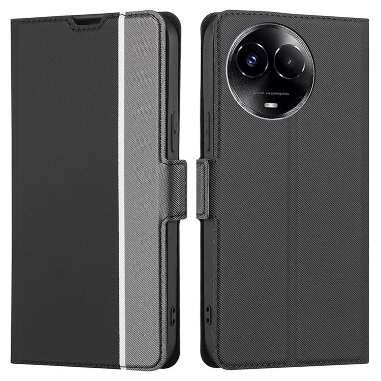 For Realme 11 5G (Global) / 11x 5G Case PU Leather Flip Cover with Card Holder